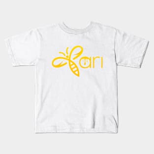 Ari the Bee (Yellow) Kids T-Shirt